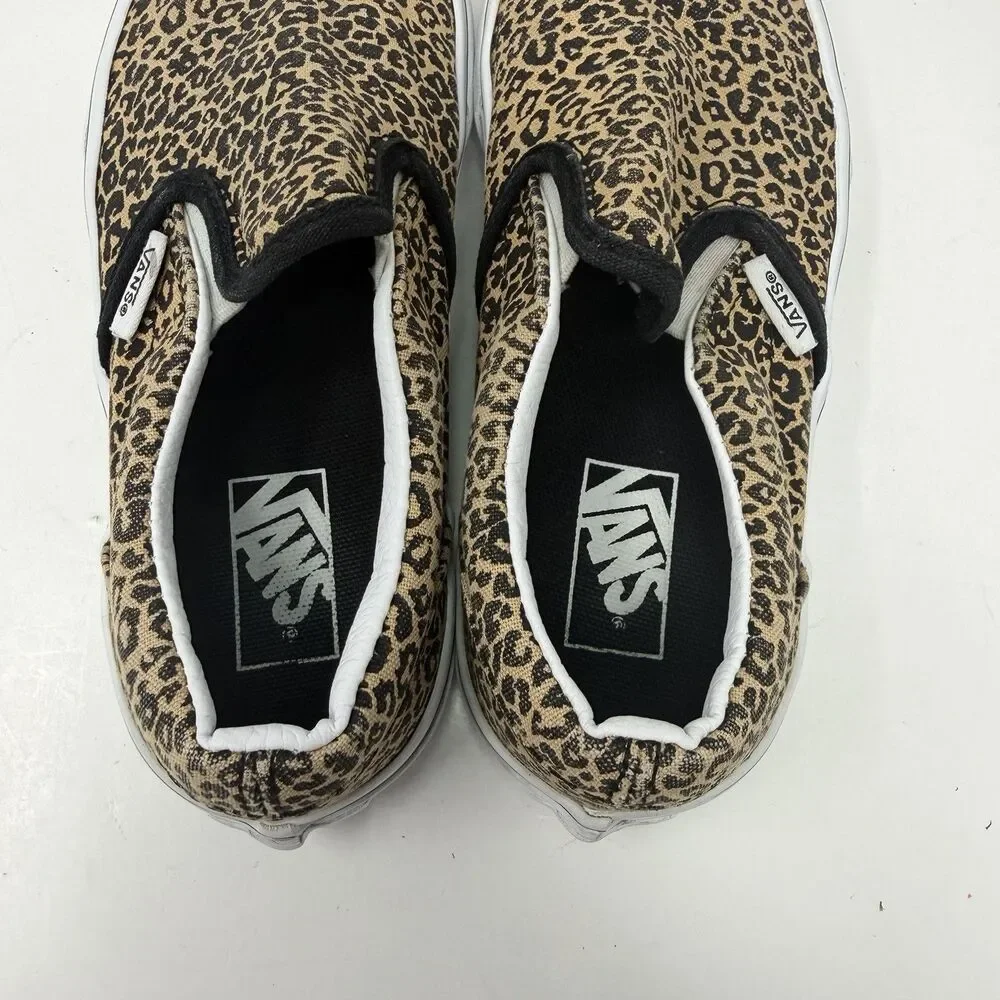 Vans Slip-On Leopard Print Shoes 4001149359 Kids Size 1.5